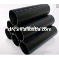 Tubería de polietileno de tubo de HDPE PE100 PN10 PN 16 Tuberías de plástico de agua de HDPE negro precio
